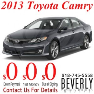 2013 Toyota Camry LE Leasing and Sales