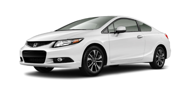 Honda Civic Coupe 2013 White