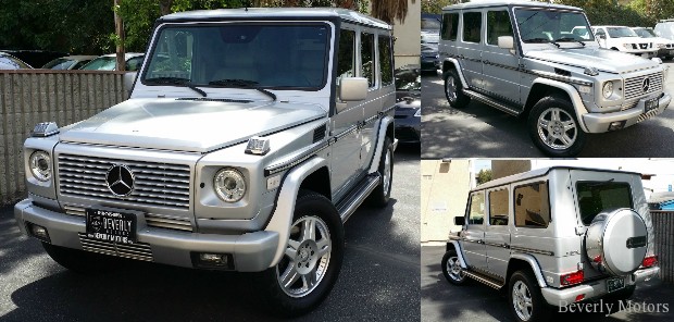 2002 Mercedes-Benz G500 Silver G wagon Gwagen Gelik For Sale Glendale Auto Leasing and Sales,New Car Lease in Glendale burbank los angeles beverly hills west hollywo (000)