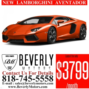 Glendale Auto Leasing and Sales,New Car Lease in Glendale burbank los angeles pasadena beverly hills west hollywood - NEW Lamborghini Aventador Lease Special