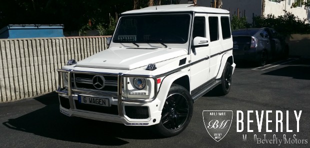 2002 Mercedes-Benz G500 White on Black G63 AMG biturbo wagon Gwagen Gelik For Sale Glendale Auto Leasing and Sales, Burbank LA beverly hills west hollywood