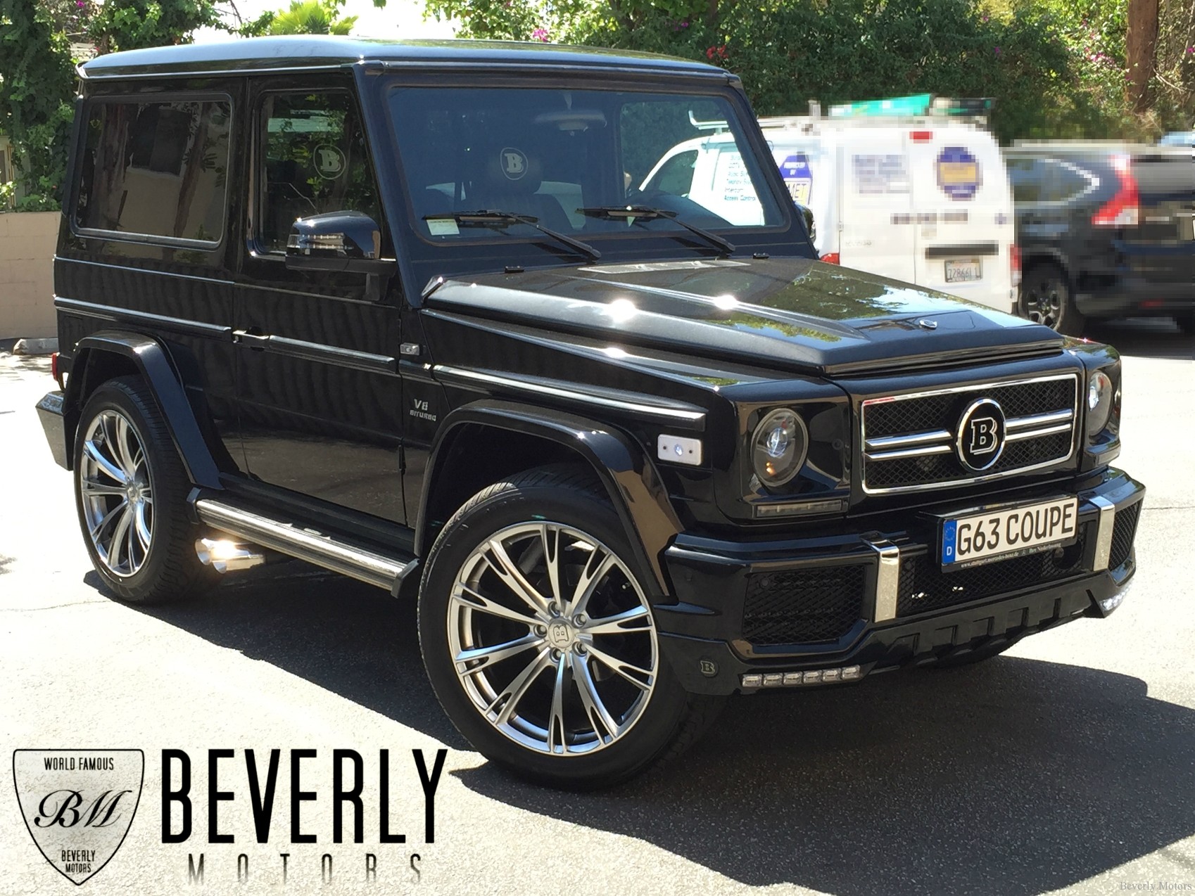 2001 Mercedes-Benz G320 Coupe BRABUS For Sale - Beverly ...