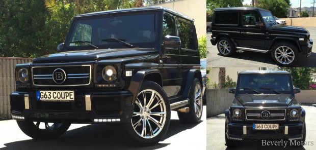 2001 Mercedes-Benz G320 Coupe G63 Brabus Black on Black G55 G550 AMG Gwagon Gwagen Gelik WALD Black Bison Hamann 2 door G Class For Sale (1)