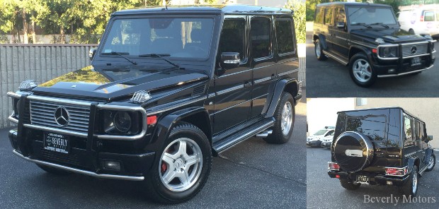 2003 Mercedes-Benz G55 AMG Designo Black on Black G55 G550 AMG Brabus Gwagon WALD Black Bison Hamann G class For Sale