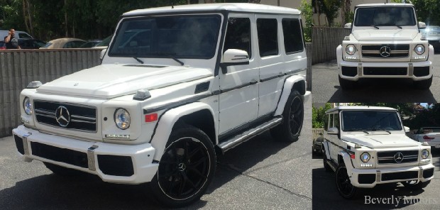 2003 Mercedes-Benz G500 White on gray G55 G550 AMG Brabus Gwagon WALD Black Bison Hamann G class For Sale (00)